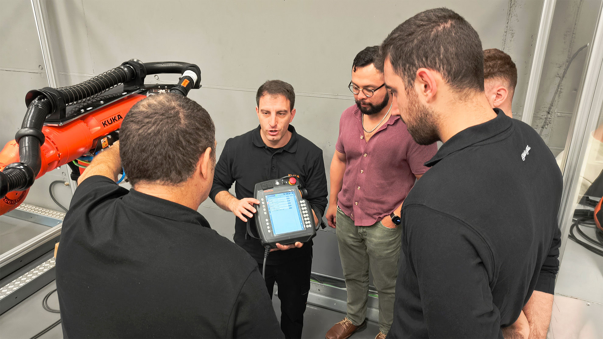 Terminamos formación técnica con KUKA en Vitoria 5 44 1