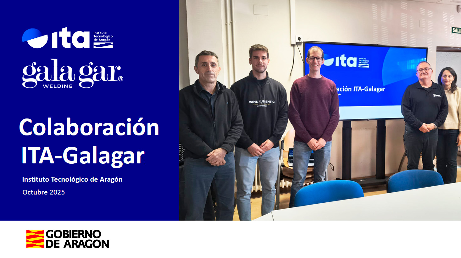 𝗜𝗧𝗔 – 𝗚𝗮𝗹𝗮 𝗚𝗮𝗿: colaboración en el desarrollo de soluciones inteligentes para soldadura y fabricación aditiva (AM) 1 ITA Gala Gar 1