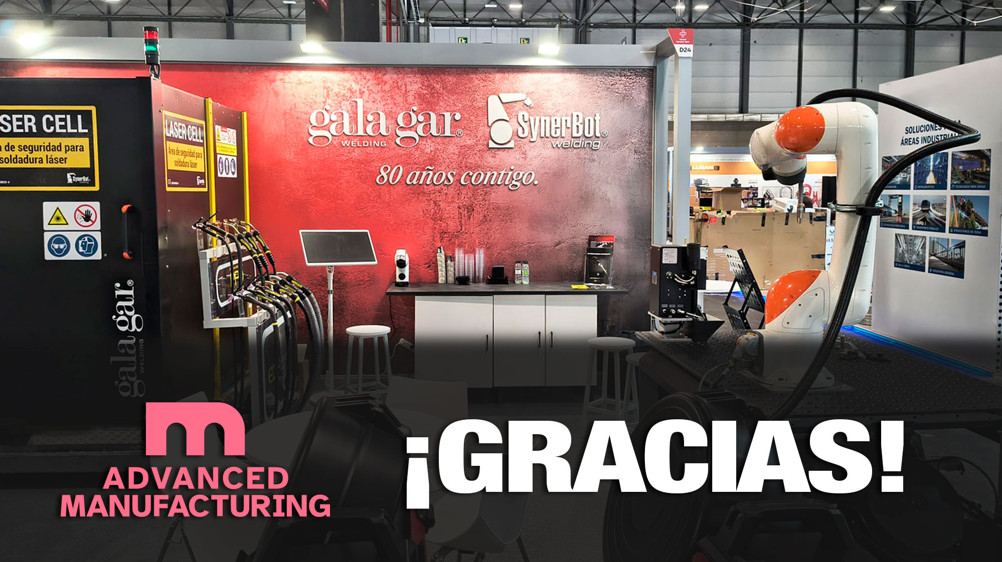 ¡Gracias! Advanced Manufacturing Madrid 2025 2 Gracias 22 red